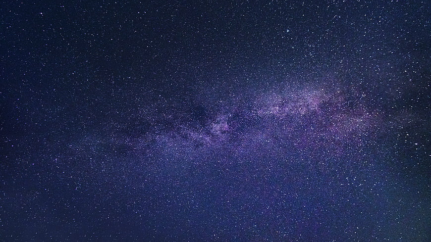 Milky Way Galaxy Starry Night Sky Background