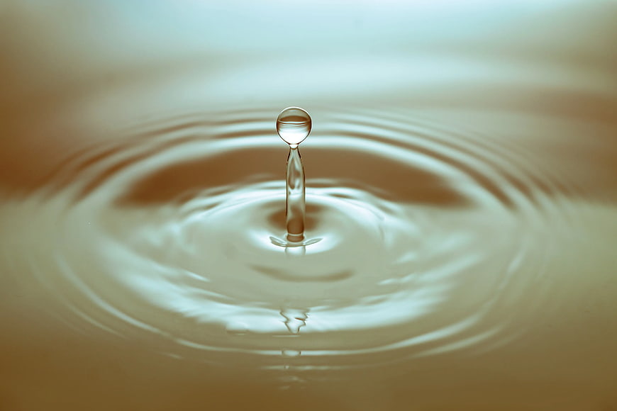 Water Drop Splash Crown Ripple Macro Photography