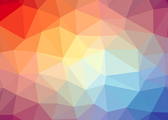 Abstract Geometric Polygon Gradient Background