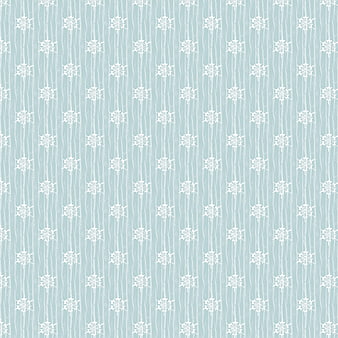 Vintage Blue Snowflake Pattern Paper Background