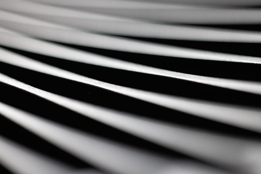 Abstract black and white diagonal lines pattern background