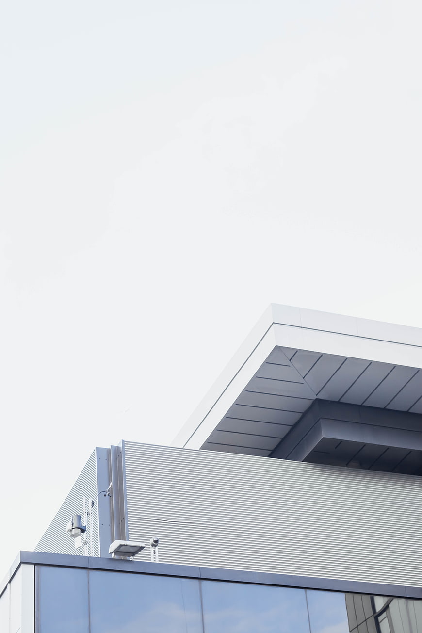 Modern Minimalist Architecture with Copyspace