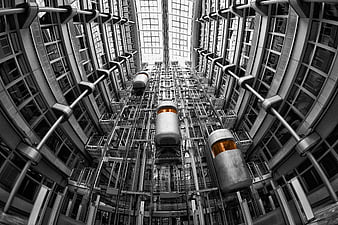 Ludwig Erhard House Elevator Shaft Interior Architecture