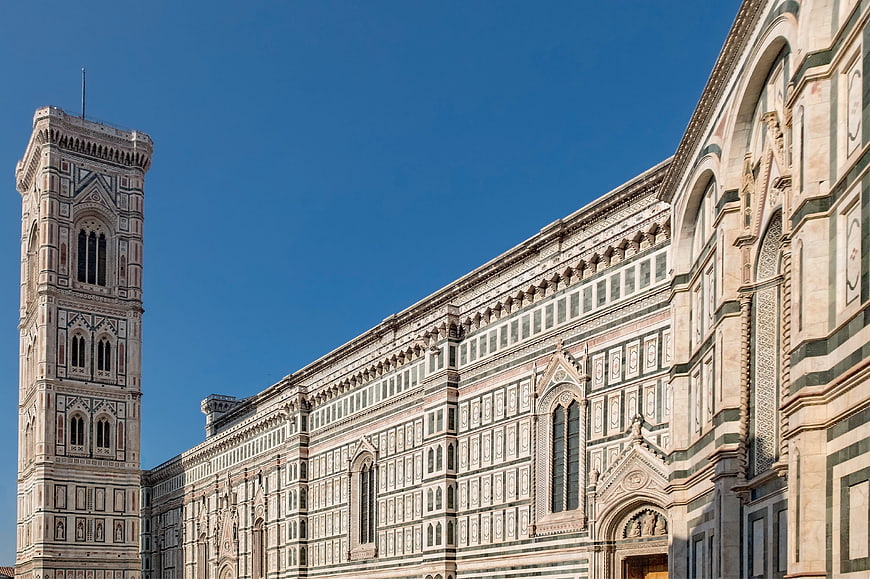Florence Cathedral and Giotto's Bell Tower Architecture