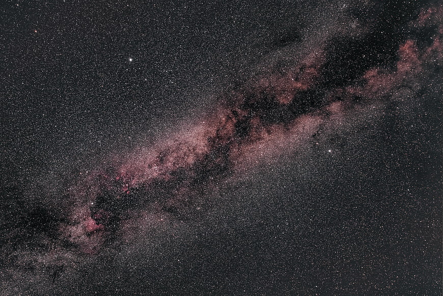 Milky Way Galaxy Night Sky Astrophotography