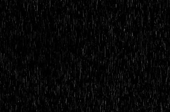 Heavy Rain Falling on Black Background Texture
