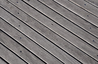 Diagonal Gray Wooden Deck Planks Texture Background