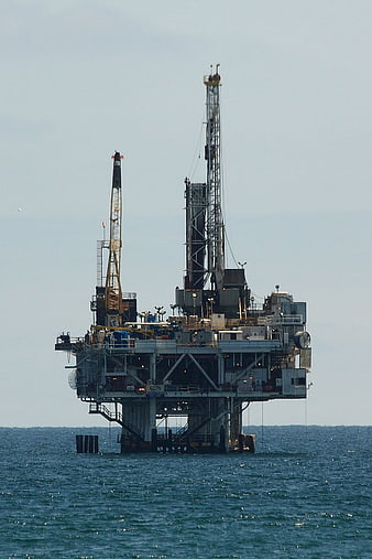 Offshore Oil Drilling Platform In The Ocean