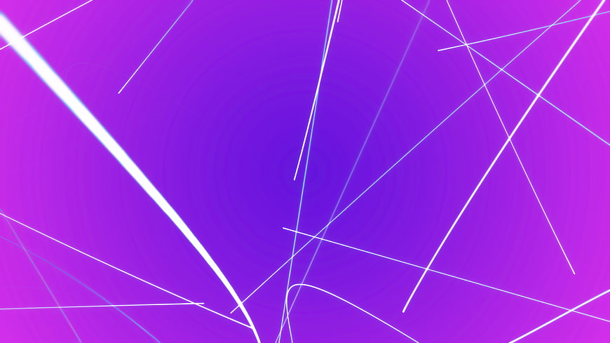 Abstract Purple Gradient Background with White Lines