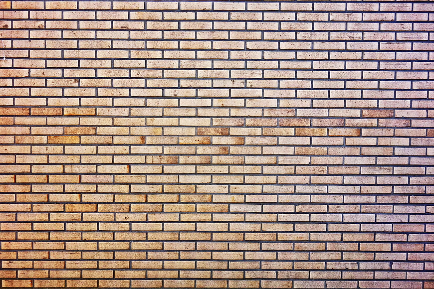 Pink Brick Wall Texture Background