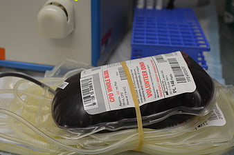 CPD Whole Blood Donation Bag With Label And Tubing