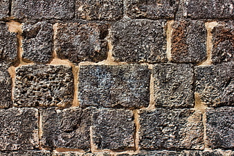 Textured Ancient Stone Wall Background