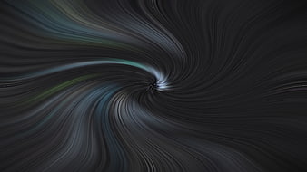Abstract Dark Swirling Lines Digital Art Background