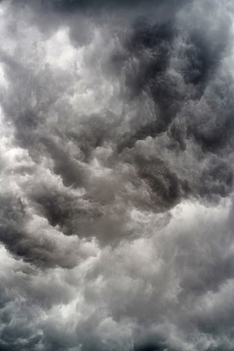 Dramatic Dark Storm Clouds Filling the Sky