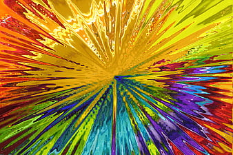 Vibrant multicolor abstract digital art background