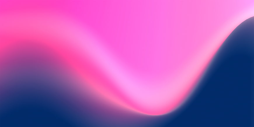 Abstract Pink and Blue Gradient Wave Background