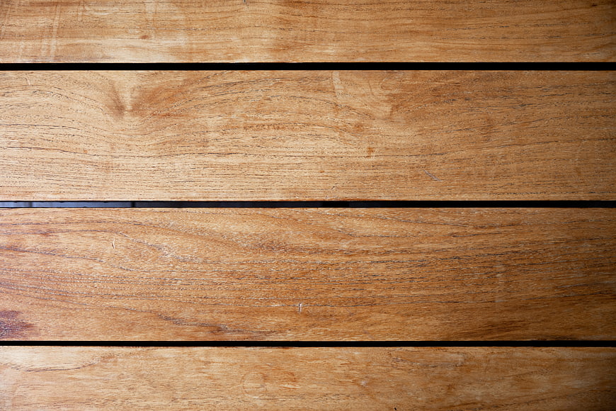 Horizontal wooden plank texture background with natural grain