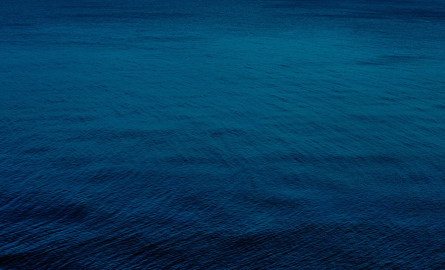 Deep Blue Ocean Water Texture Background