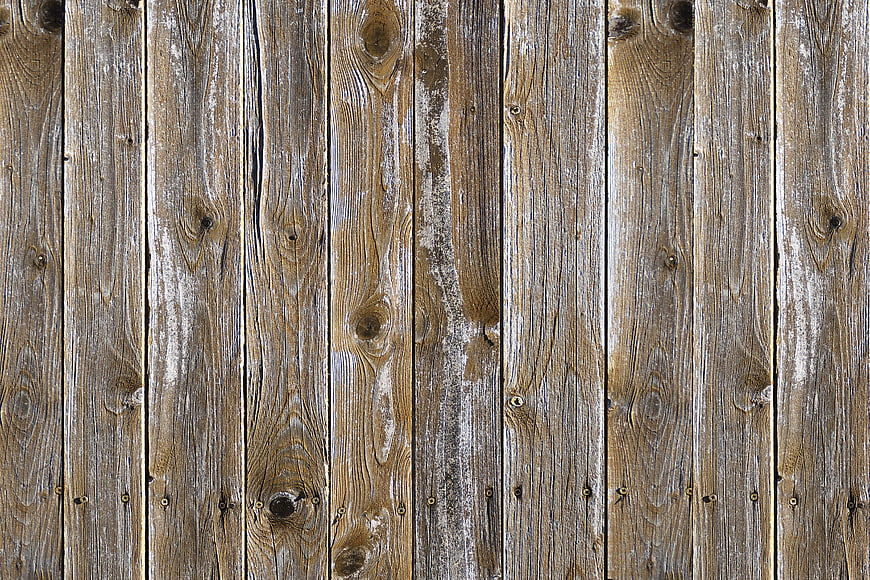 Weathered Wooden Planks Background Texture