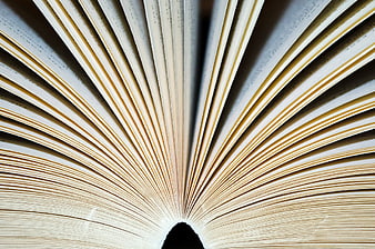 Abstract Fan-Shaped Open Book Pages Background