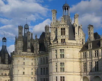 Chateau de Chambord Architecture Under Blue Sky