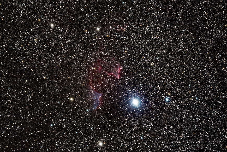 Deep Space Star Cluster and Nebula Astrophotography