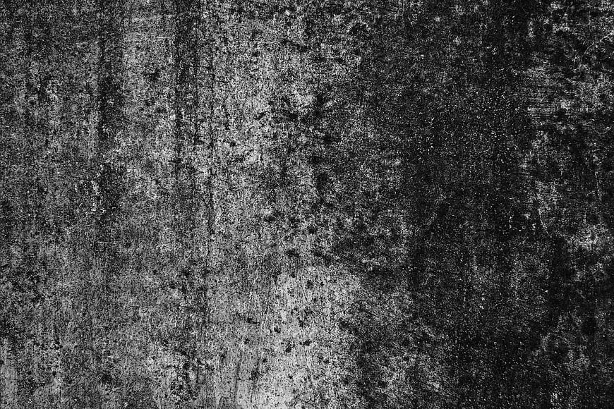 Black and white grunge concrete texture background