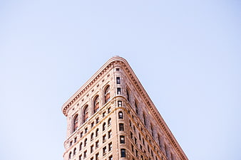 Flatiron Building New York City Architecture Sky
