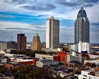 Aerial View of Kansas City Skyline with City Hall Tower