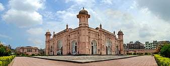Lalbagh Fort Architecture In Dhaka Bangladesh Under Blue Sky