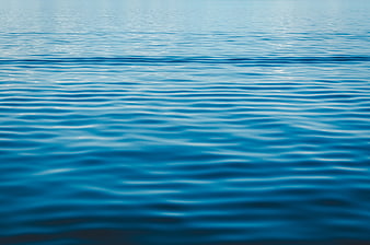 Abstract Blue Water Ripples Background