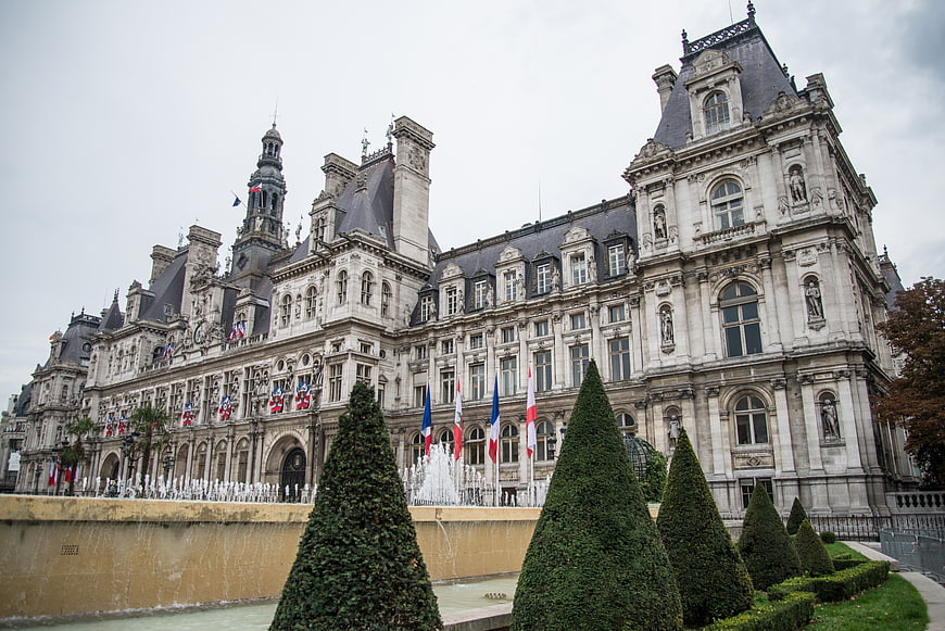 Hôtel de Ville Paris France Architecture