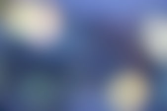 Abstract Blue and Yellow Bokeh Background