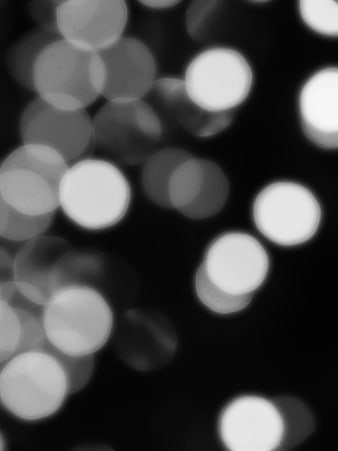 Abstract Black and White Bokeh Light Background
