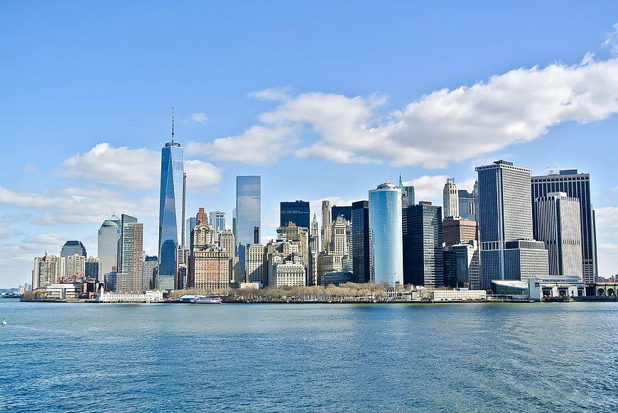New York City Skyline with One World Trade Center