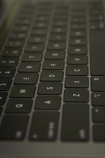 Close-up of Laptop Keyboard Keys