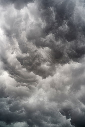 Dramatic Dark Storm Clouds Filling the Sky