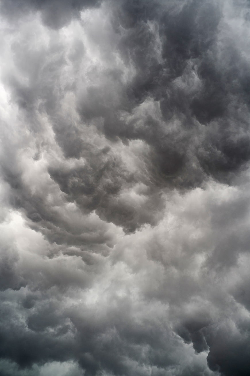 Dramatic Dark Storm Clouds Filling the Sky