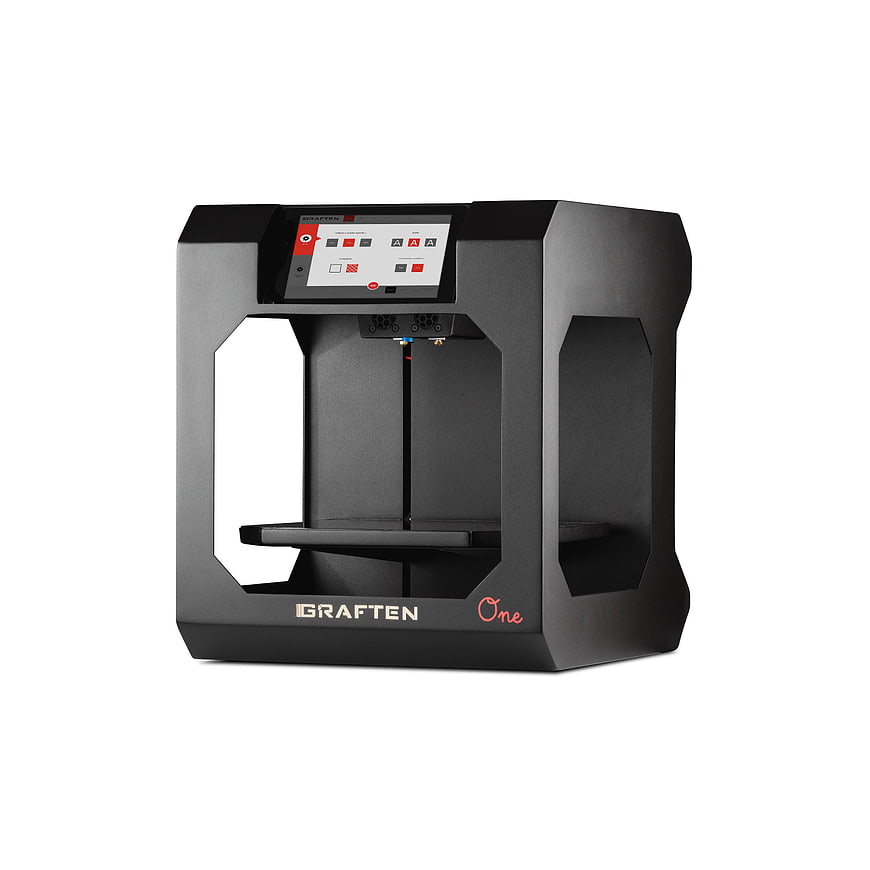 Graften One 3D Printer Product Shot on White Background