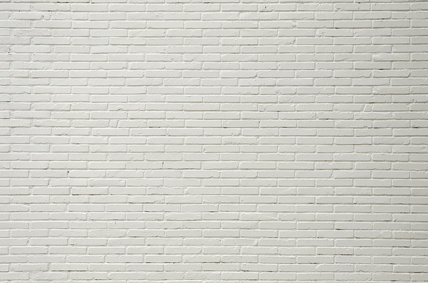White Brick Wall Texture Background