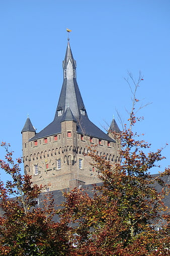 Schwanenburg Castle Tower in Kleve, Germany