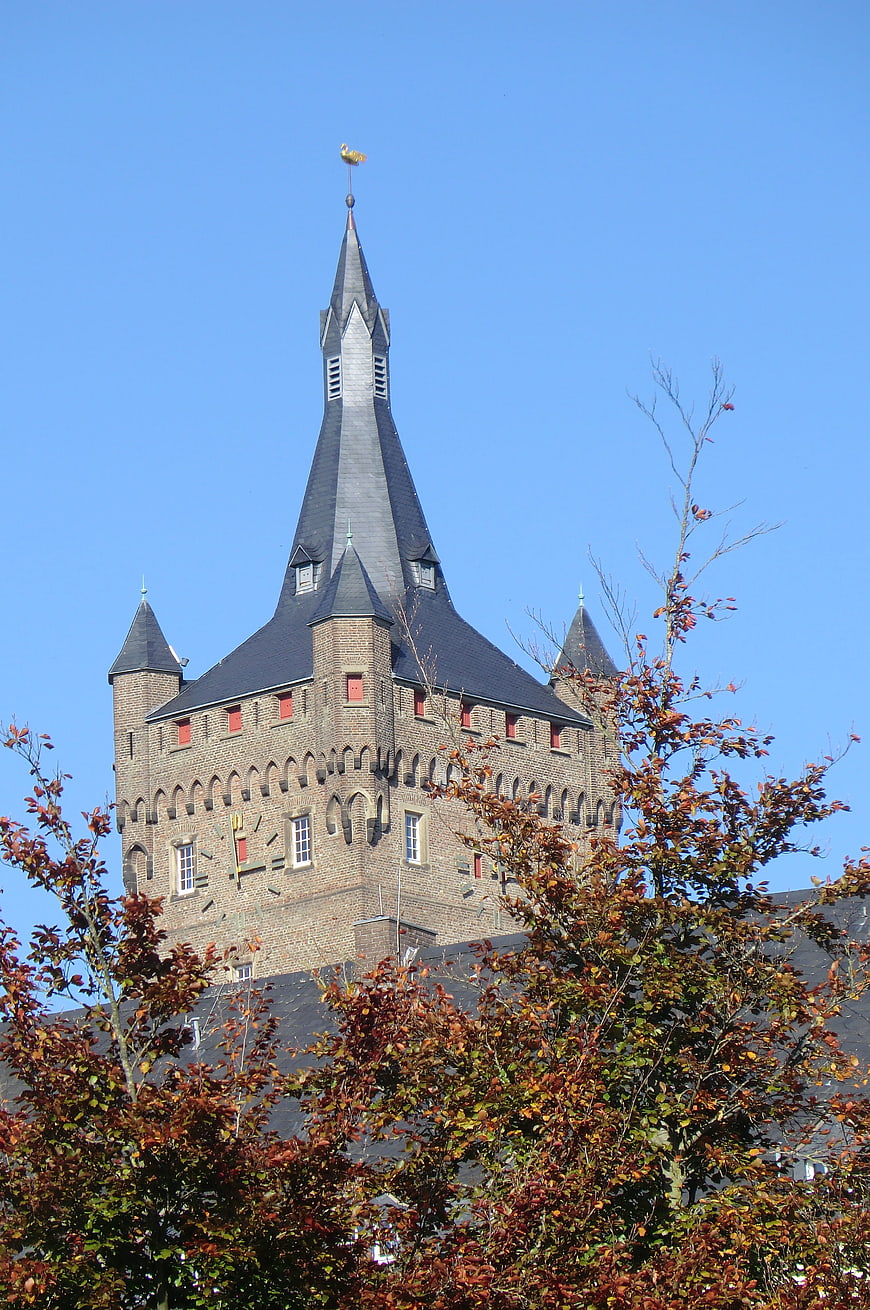 Schwanenburg Castle Tower in Kleve, Germany