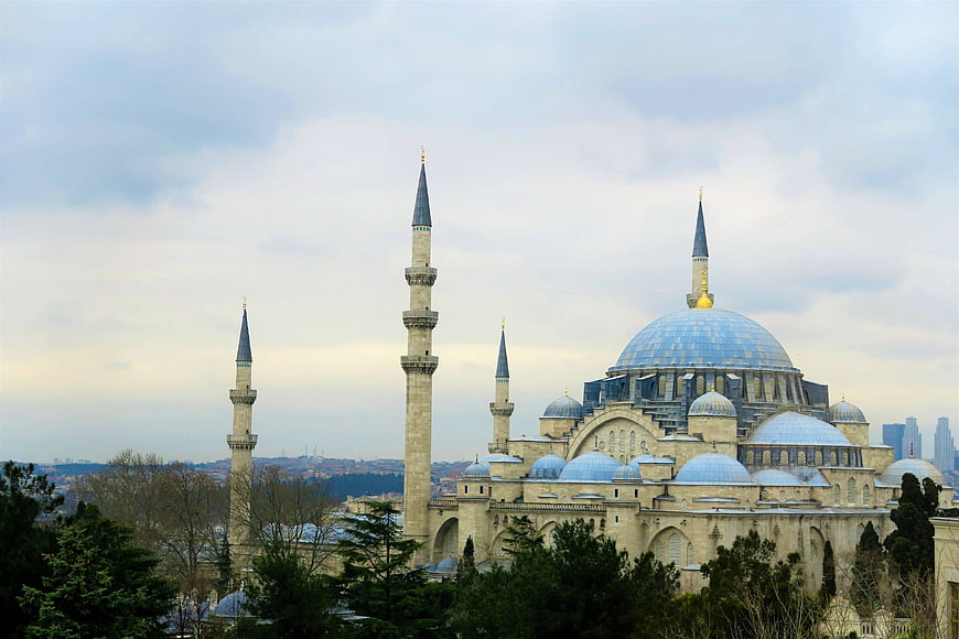 Süleymaniye Mosque Istanbul Architecture Skyline
