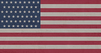 Vintage textured American flag background