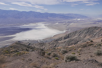 Panoramic View of Badwater Basin in Death Valley National Park