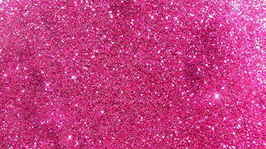 Vibrant Pink Glitter Texture Background