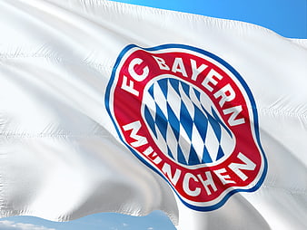 FC Bayern Munich Flag Waving in the Wind