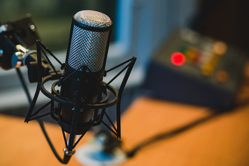 Professional Studio Microphone for Podcasting and Recording