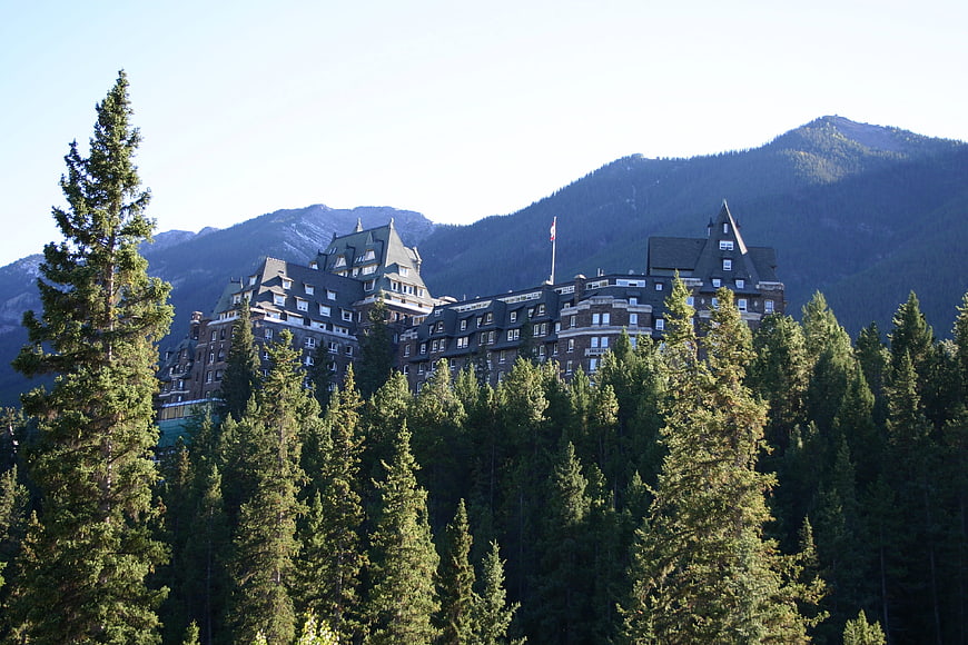 Grand Chateau Hotel in Banff National Park, Canada