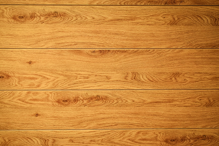 Horizontal Oak Wood Planks Texture Background